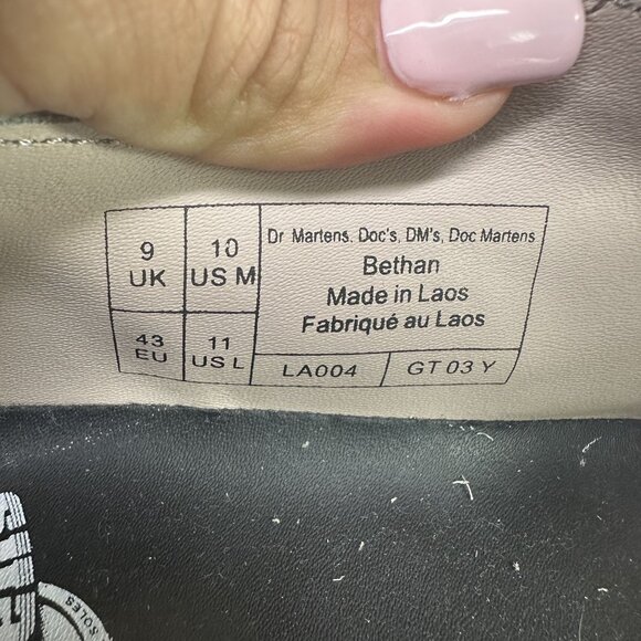 Dr. Marten's Bethan Women's size 11 Leather Light Taupe Shoes - Picture 8 of 8